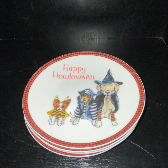 Pier 1 Halloween plates - Picture 6 of 7